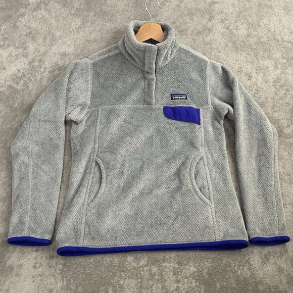 Patagonia Jacket Women Small Fleece Re Tool Snap T Pullover Thermal Pro Sweater - Picture 1 of 9